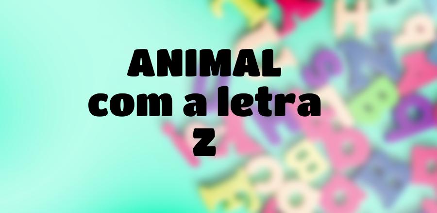 Animal que Começa com a Letra Z