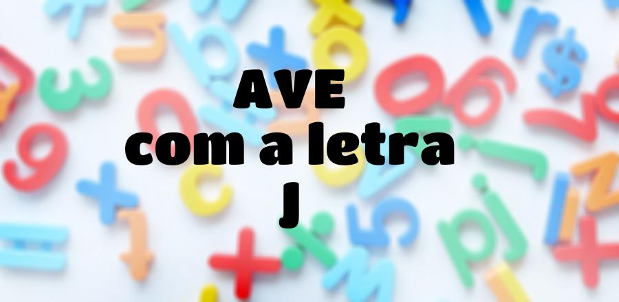 Ave que Começa com a Letra J