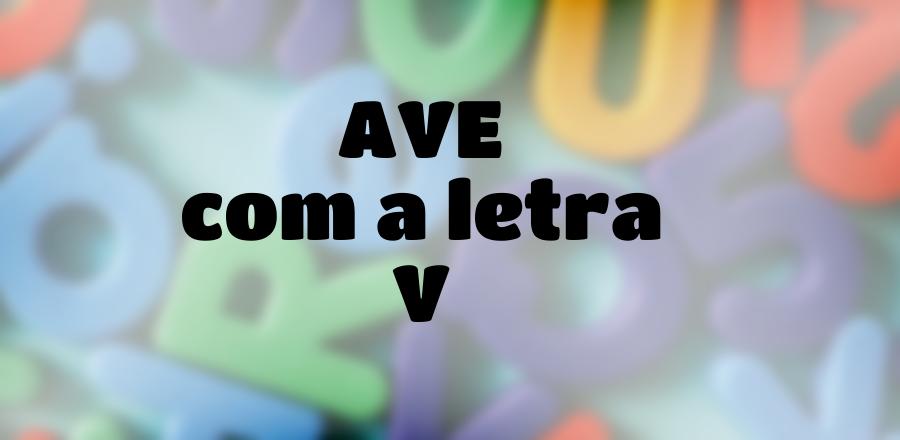 Ave que Começa com a Letra V