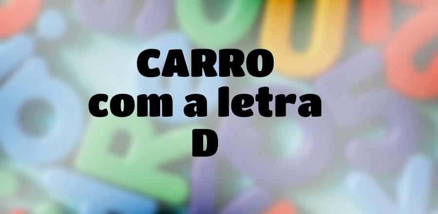 Carro que Começa com a Letra D