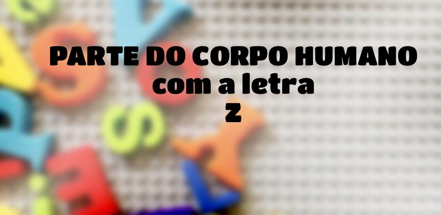 Parte do Corpo Humano que Começa com a Letra Z